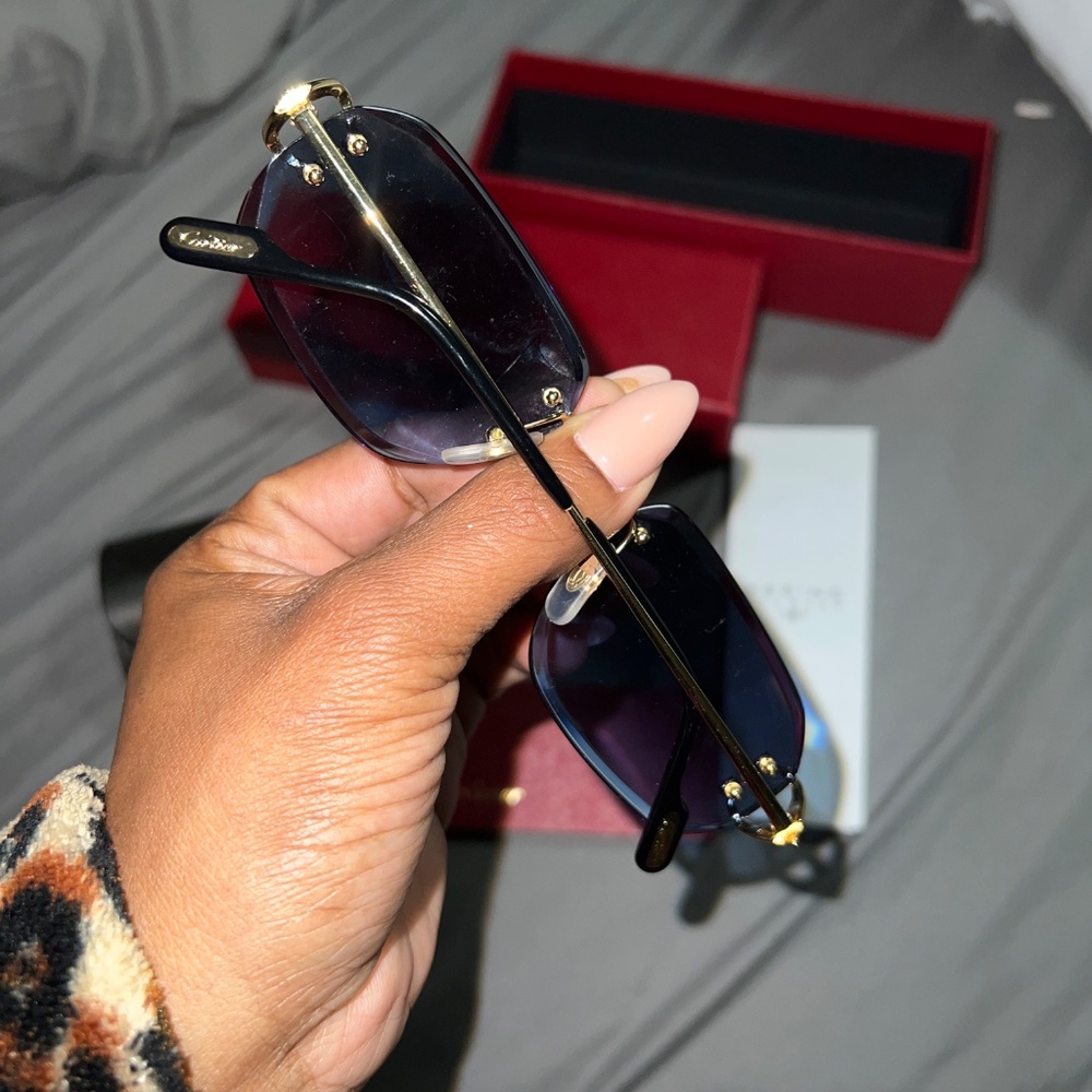 Cartier Gold Wire Frames - image 3